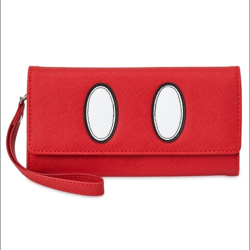 Mickey Mouse Red Tech Wristlet Wallet